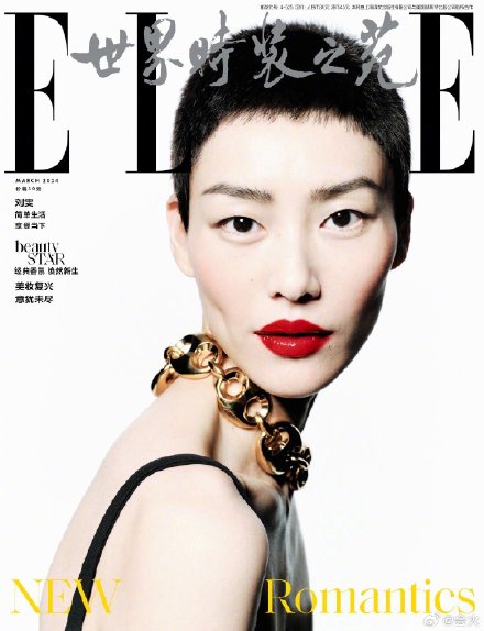 Liu Wen's Daring Pixie Cut Graces ELLE China Cover
