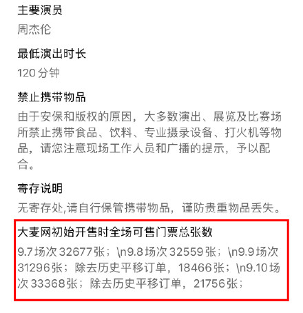 Jay Chou Concert Ticket Rush