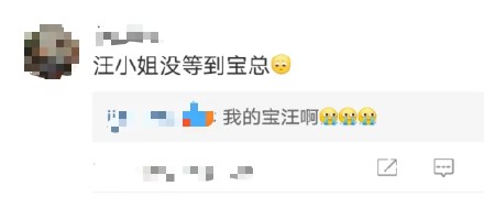 Miss Wang did not wait for Mr. Bao