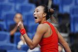 Zheng Qinwen Outlasts the Czech 18th Seed in a Third Straight Three-Setter to Reach the China Open Round of 16