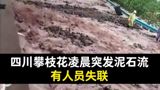 Five Missing After an Overnight Mudslide in Panzhihua, Sichuan