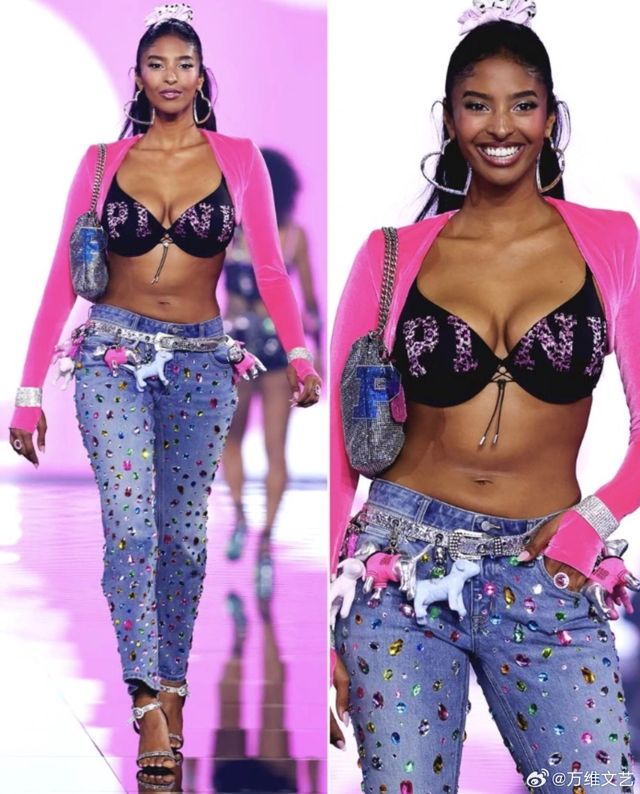 Kobe Bryant's Daughter and Three Generations of Chinese Models Shared the Victoria's Secret Runway
