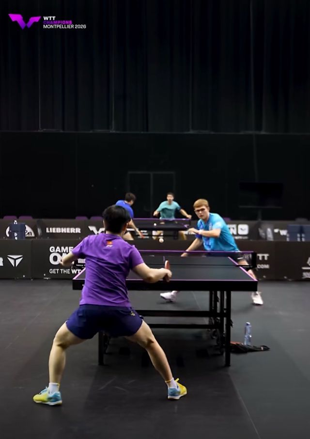 Sun Yingsha Refused a Head Start, Then Took a Set Off France's No. 8