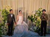 The singer-songwriter's three-minute toast at a friend of twenty years' wedding — 'from school uniforms to a wedding dress, though she was never my bride' — set off a national argument about intimacy between unmarried friends, and the bride's response is the best part of the story.